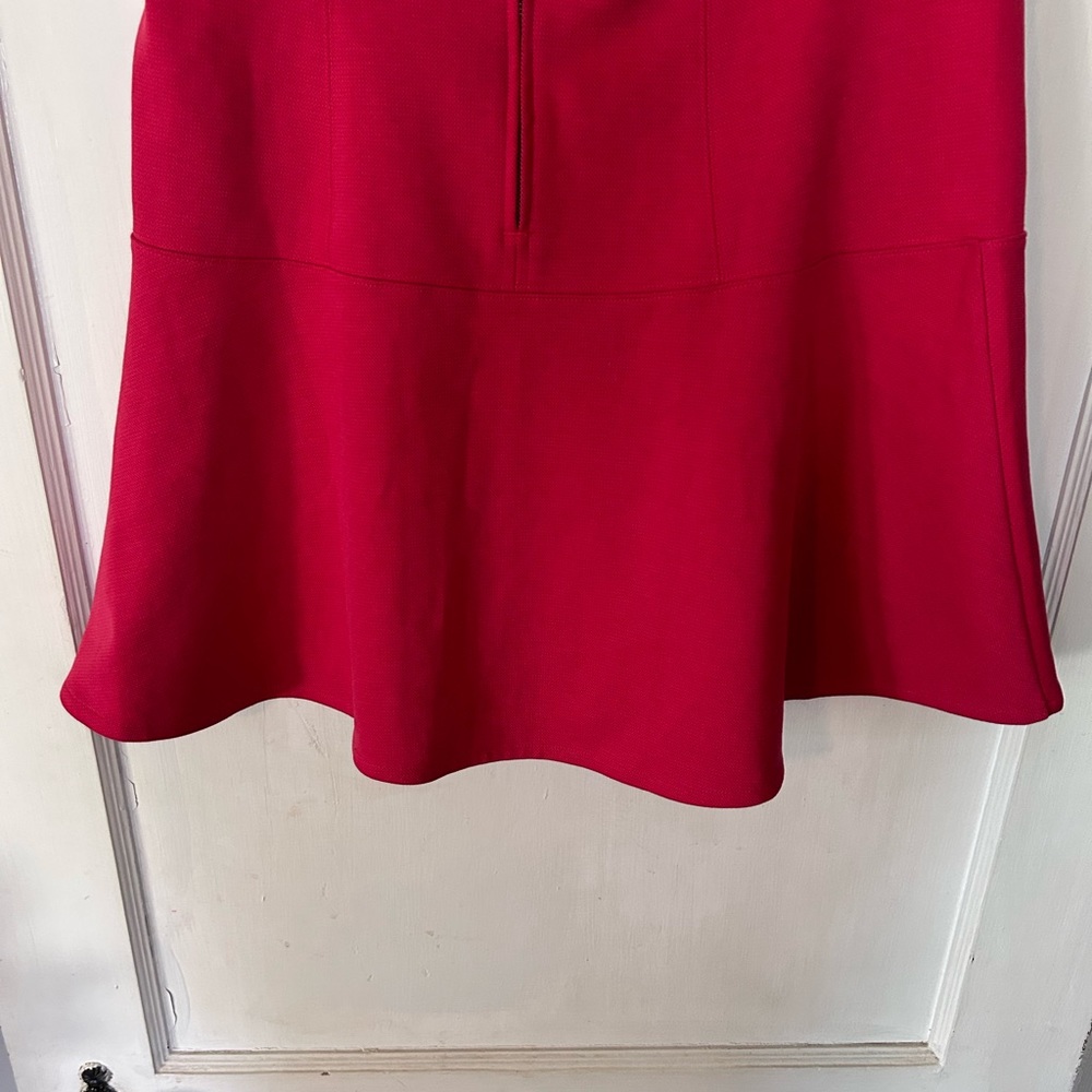 Madewell Women’s Ruby Red A-line Skater Swing Skirt Size 10 - Picture 8 of 14